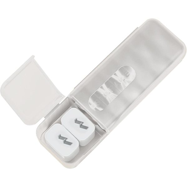 Cutie Organizatoare pentru Cabluri  din Plastic 28 x 9 x 6 cm Alb
