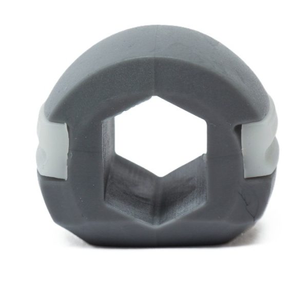 Dispozitiv de Tonifiere Faciala, Flippy, din Silicon, Corectare Mandibula/Maxilar, Gri