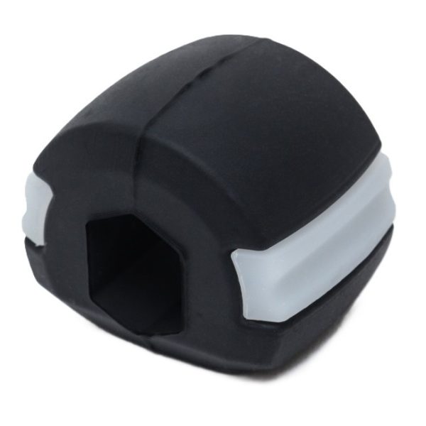 Dispozitiv de Tonifiere Faciala, Flippy, din Silicon, Corectare Mandibula/Maxilar, Negru