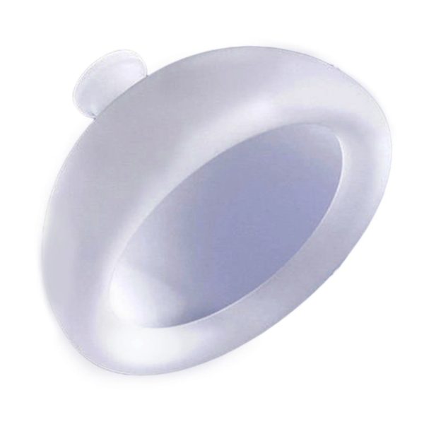 Dispozitiv Terapeutic Sputa  Cupa pentru Terapie Toracica Dispozitiv de Eructare pentru Adulti si Copii 10 x 6.5 cm din Silicon Alb