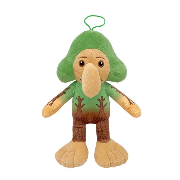 Jucarie Moale de Plus Italian Brainrot  cu Agatatoare Model Omul Copac Brr Brr Patapim Jucarie Moale pentru Copii 28 x 22 cm Verde