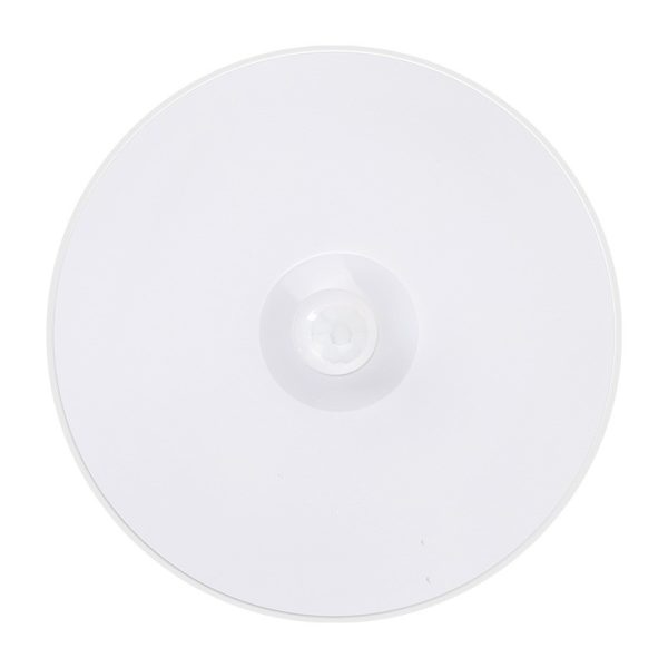 Lampa LED cu senzori de miscare incarcare USB3.7V 400mah 8.5 x 2 cm material ABS portabila pentru camera bebelusului dormitor bucatarie baie 2 culori lumina calda si rece carcasa alba