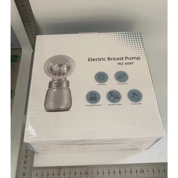 Pompa de San Electrica 2 in 1, Flippy, cu 2 Biberoane, Capacitate 180 ml, Incarcare USB Tip C, 1200 mAh, 2 Moduri, 9 Viteze, Roz Transparent