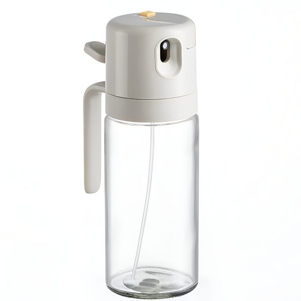 Dispenser pentru Ulei  prin Curgere si Pulverizare Deschidere si Inchidere Automata a Rezervorul 550mL 11.4x7.8x22.8cm Gri