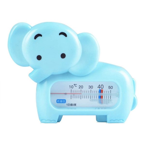 Termometru pentru Baie  Plutitor Rezistent la apa Multifunctional Model Elefant 11.5x9x2 cm Albastru