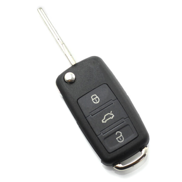 Audi A8 - Carcasă cheie tip briceag cu 3 butoane