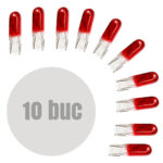 Bec pentru bord T5 12V  2W - set de 10 - CARGUARD