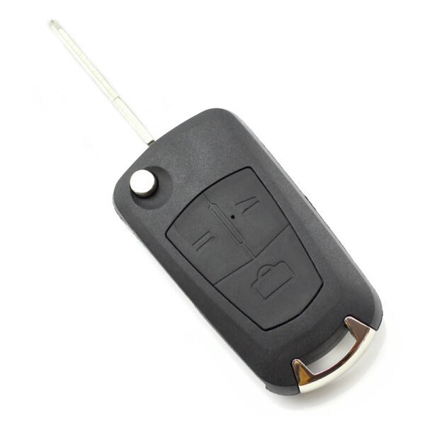 Opel - Carcasa tip cheie briceag cu 3 butoane