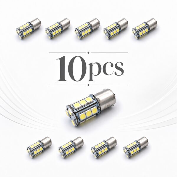 Pachet 10 Leduri de frână BA15S - 5W Carguard