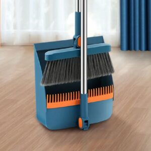 Set Matura si Faras cu Coada Flippy, cu Dinti de Pieptene pentru Curatare Matura, rotativ, pliabil, detasabil, Otel inoxidabil si Polipropilena