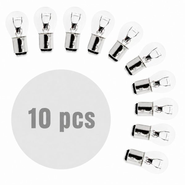 Bec auto P21/5W-  BAY15d  12V 21/5W - set de 10 - CARGUARD