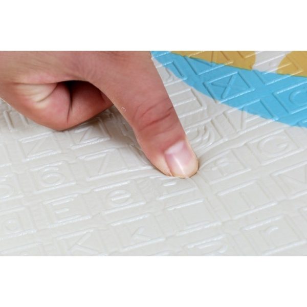 Covor din Spuma pentru Copii, Flippy, Pliabil, cu Doua Fete, Suprafata de Siguranta Antiderapant, Impermeabil, Usor de Curatat, 180 X 200 cm