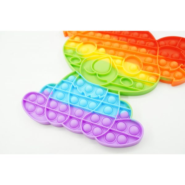 Jucarie antistres din silicon, Flippy, Pop It Now and Flip It, Koala, Multicolor