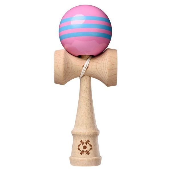 Kendama USA Tribute TRB303 Triple Stripe Roz Bleu