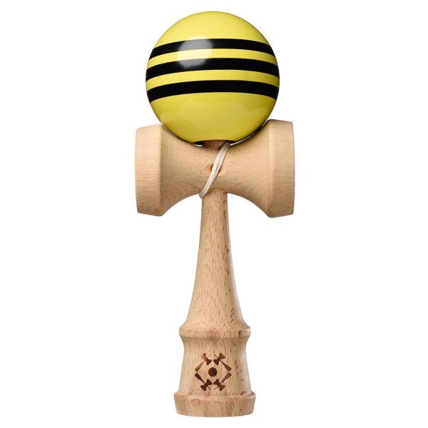 Kendama USA Tribute TRB305 Triple Stripe Galben Negru
