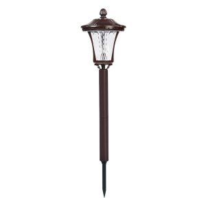 Lampa solara cu prindere in pamant, Flippy, inaltime 65 cm, Alb Rece