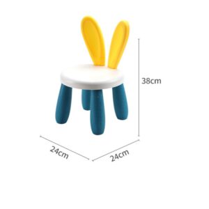 Masuta Multifunctionala, Flippy, Educativa pentru Copii, Scaunel Bunny, Blat Reversibil, Compatibila cu Piese mari tip LEGO Duplo, 4 cutii depozitare, Set 156 piese, 3+Ani, Multicolor