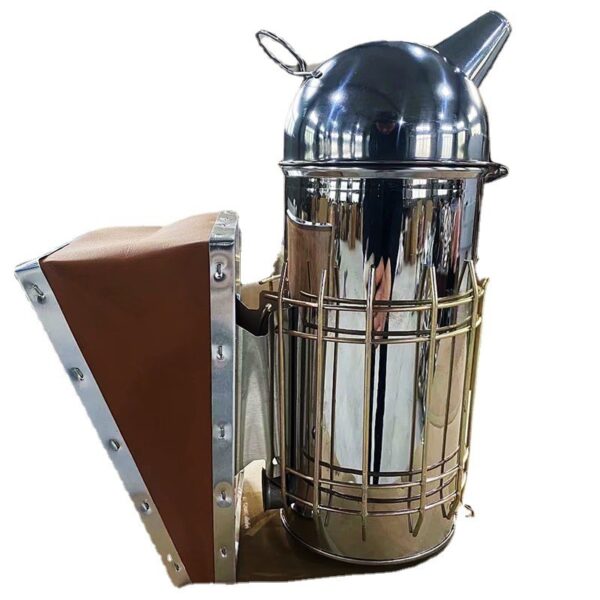 Afumator Apicol  din Inox 30 x 25 x 10 cm Gri