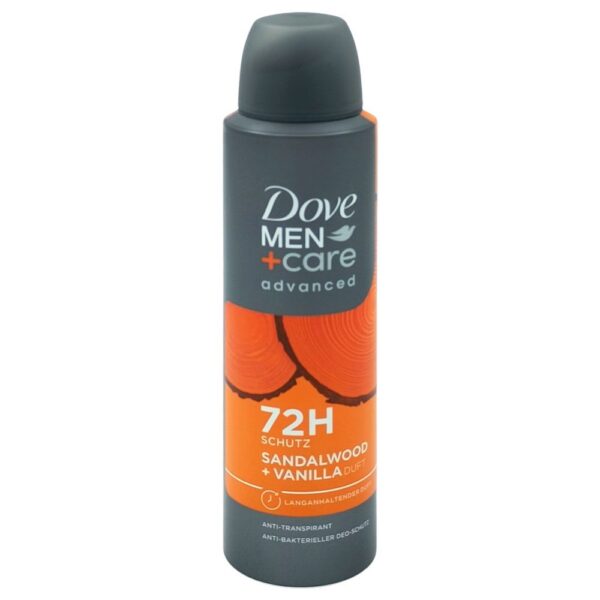 Antiperspirant Deodorant Dove 150 ml Men Advanced Care Sandalwood Vanilla
