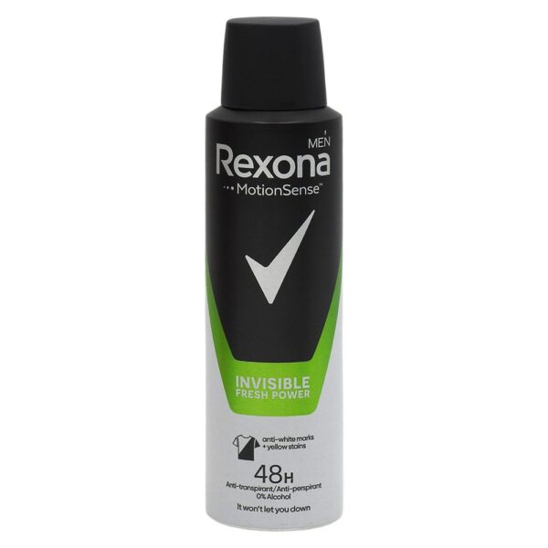 Antiperspirant Deodorant Rexona 150 ml Men Invisible Power Fresh