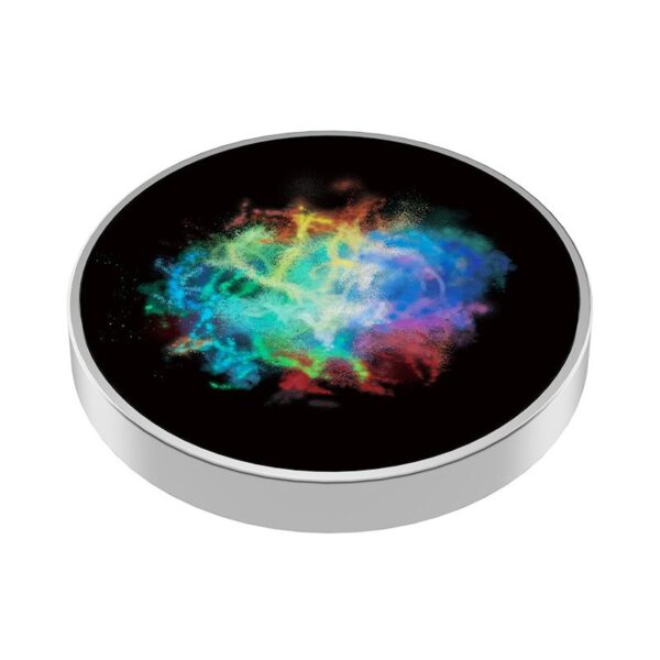Spinner Giroscopic Metalic  Jucarie Rotativa Anti-stres Otel Inoxidabil 3.8 x 0.6 cm Efect Optic Galaxie Model Coddington's Nebula
