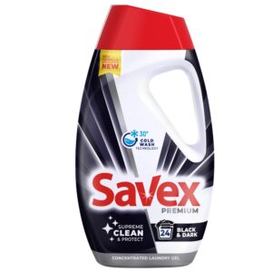 Detergent Lichid Savex Premium 1.08 L Black Dark 27 spalari