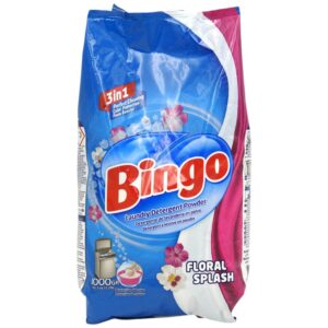 Detergent pentru Rufe Bingo Manual 1 kg Floral Splash
