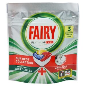 Fairy Detergent Vase Capsule 3 buc Platinum plus Lamaie