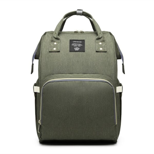 Rucsac Multifunctional pentru Mamici  din Panza Oxford Compartimentare Multipla Impermeabil 43 x 18 x 26 cm Verde Army