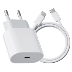 Incarcator Super Fast Charge  Incarcator Fast Charge Compatibil Apple 35 W USB-C Adaptor Cablu inclus USB-C Alb