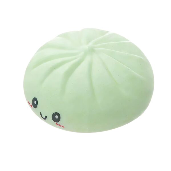 Jucarie Antistres  Squishy Gigant Model Galusca cu Revenire Lenta Jucarie Senzoriala Interactiva pentru Copii si Adulti 8.5 cm Verde