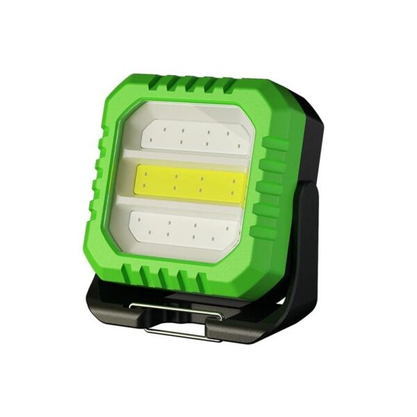 Lanterna Tip Breloc  5 Moduri de Luminat Incarcare USB Tip C 5W Impermeabila IPX5 500 lm COB Verde