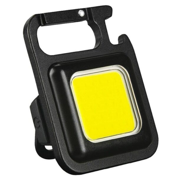 Lanterna de buzunar tip breloc 30 LED-uri incarcare prin usb Type C pentru exterior camping alpinism ciclism