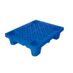 Palet de Transport  40 x 40 x 12 cm din Plastic durabil Palet pentru Stivuitor in Depozit Rezistent la Umiditate Grila Ingrosata 4