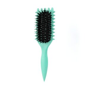 Perie Profesionala pentru Par  Perie pentru Definirea Buclelor pentru Par Cret Multifunctionala 24.5 x 7 x 4.3 cm Verde