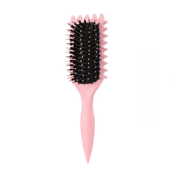 Perie Profesionala pentru Par  Perie pentru Definirea Buclelor pentru Par Cret Multifunctionala 24.5 x 7 x 4.3 cm Roz