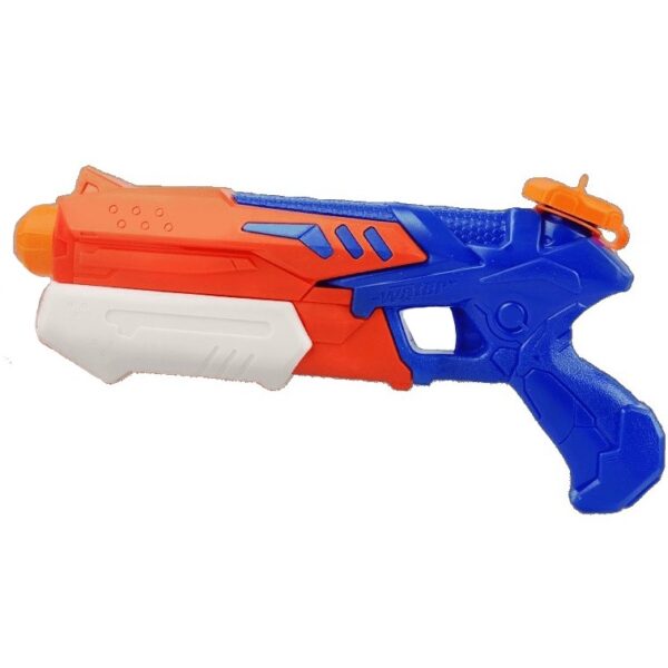 Pistol cu Apa pentru Copii Rezervor Pentru Piscina/Plaja  6ani+  Bleumarin/Rosu 300ML