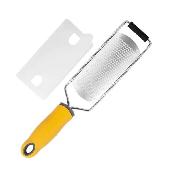 Razatoare manuala  perie inclusa Inox usor de utilizat 31x6.7 cm Galben