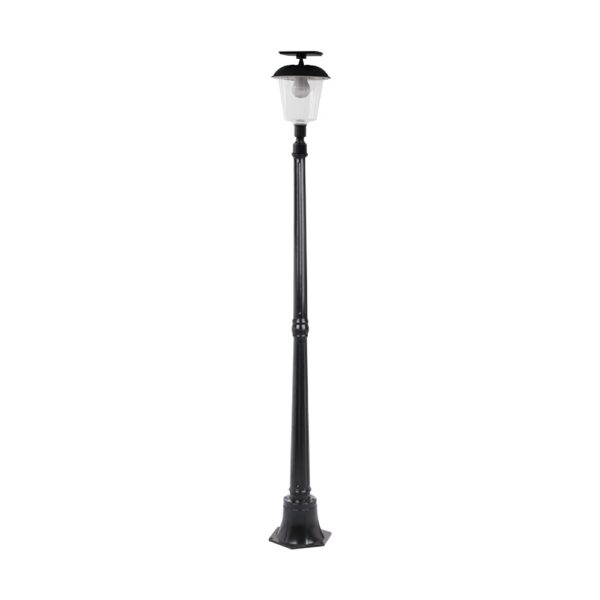 Lampa solara de tip stalp pentru gradina  Alb Cald