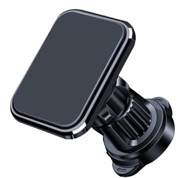 Suport Auto pentru Telefon  MagSafe cu Magnet Prindere Grila de Ventilatie Detalii Fine Rotativ 360 de Grade Plastic Magnet Silicon 5.1x3.9 cm Negru