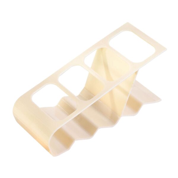 Suport de Birou  din Plastic pentru Telecomenzi Telefoane 18 x 7 x 9 cm Alb