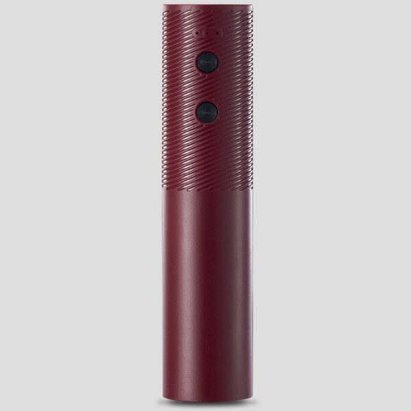 Tirbuson Electric  Deschizator Sticle de Vin de Uz Casnic de Ultima Generatie Reincarcabil prin Incarcare USB 20 x 4.6 cm Rosu