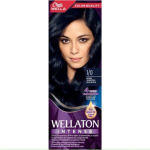 Vopsea pentru Par Wellaton 1/0 Negru Albastrui